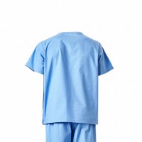 SKSN003 design operation robe operation robe split suit operation robe Center front view